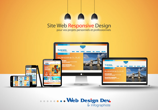 Site Internet responsive design